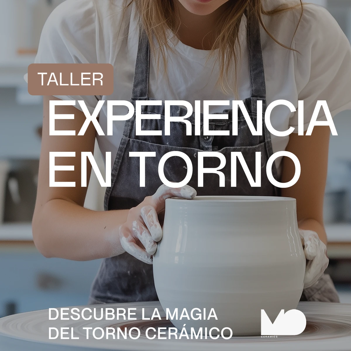 Taller de torno cerámico en Alicante