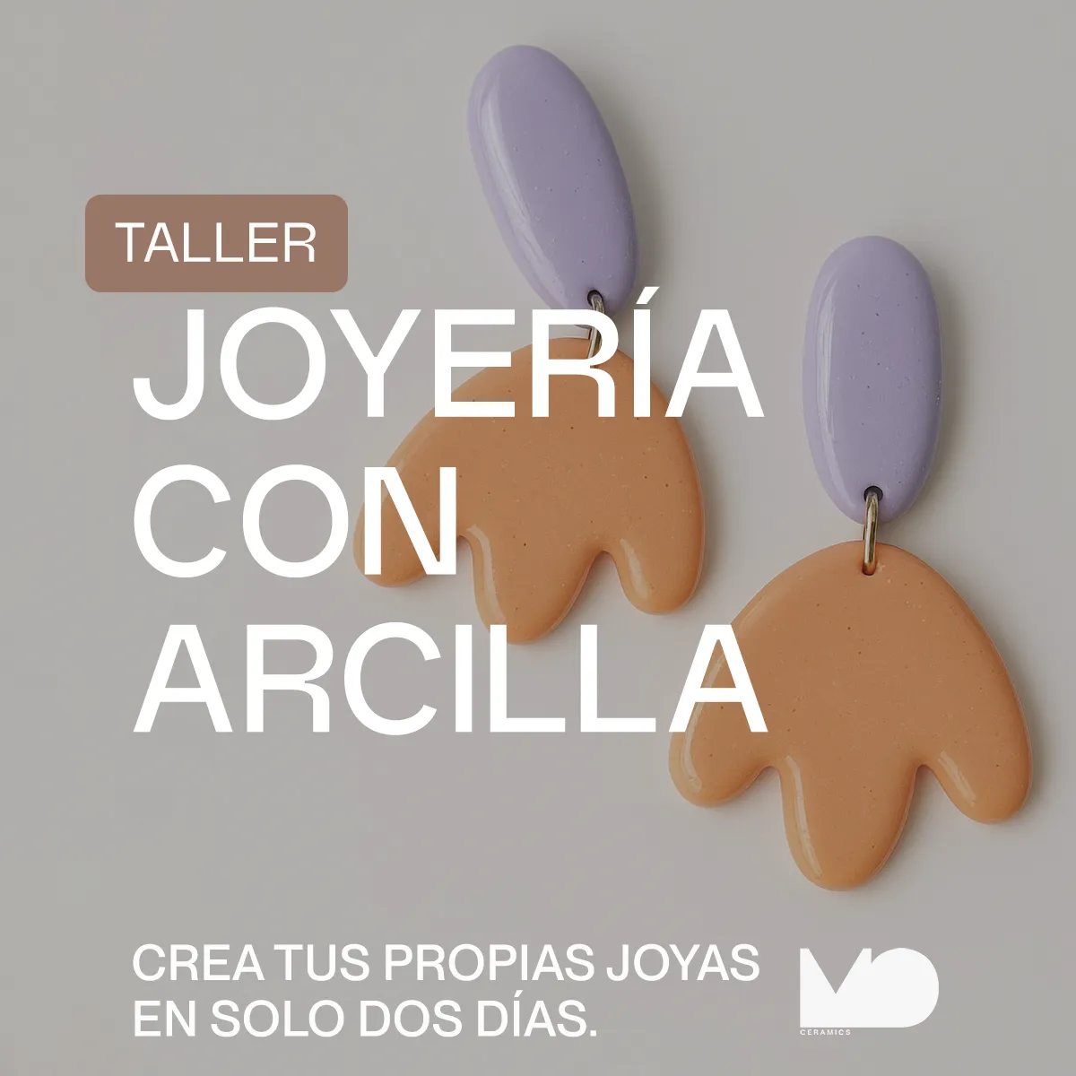 Taller de joyeria con arcilla intensivo en Alicante