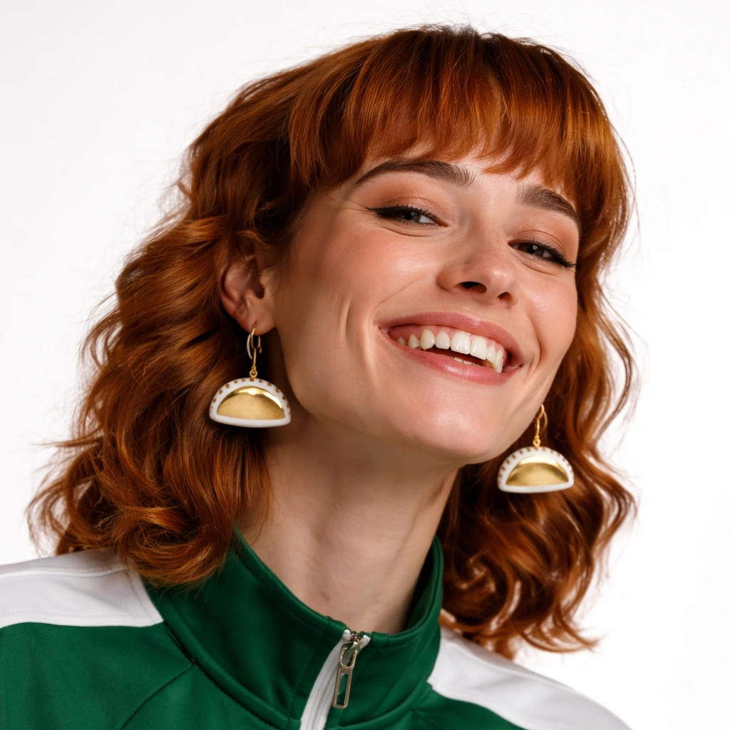 Pendientes cerámica Eclipse para eventos